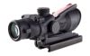 TRIJICON ACOG 4X32 W RED CHEV FLTTP