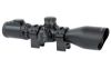 UTG 3-12X44 SWAT CMPCT MDOT W/RINGS