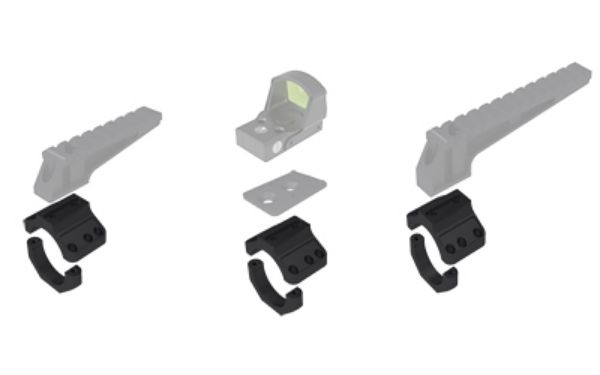 BADGER COND 1 ACC RING CAP 34MM BLK