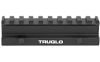 TRUGLO RISER MNT PICATINNY 3/4" 1-PC