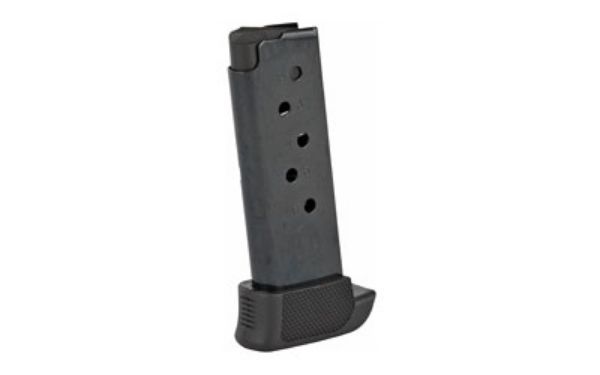 MAG RUGER LCP 380ACP 7RD BL W/EXT