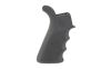 HOGUE GRIP AR15 BVRT FNGR GRV GREY