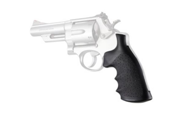 HOGUE MONOGRIP S&W SQ BUTT RBR BLK
