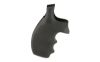 HOGUE GRIP S&W K/L RND BUTT BNTM BLK