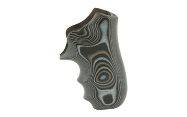 HOGUE GRIP RUGER LCR G10 BLACK/GREY