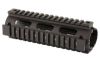 UTG PRO 4/15 CARB QUAD RAIL BLK
