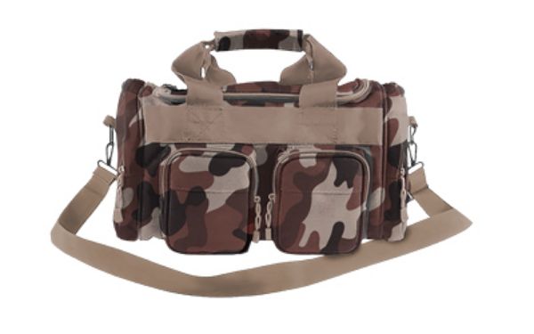 BULLDOG BLK RANGE BAG THROWBACK CAMO