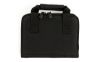UTG DELUXE SINGLE PISTOL CASE BLK