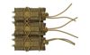 HSGI TRIPLE PISTOL TACO MOLLE COY