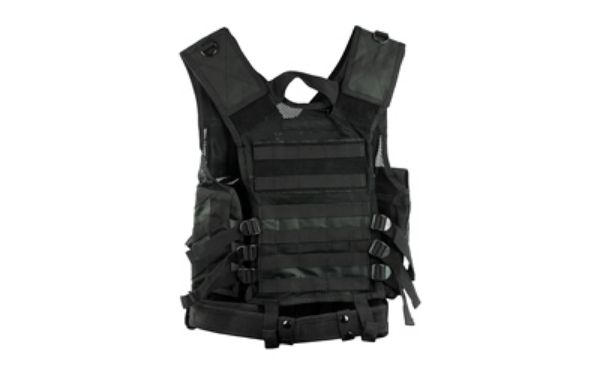 NCSTAR TACTICAL VEST MED-2XL BLK