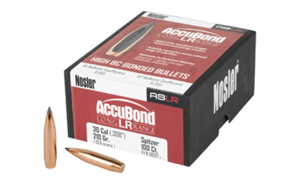 NOSLER ABLR 30 CAL 210GR SP 100CT