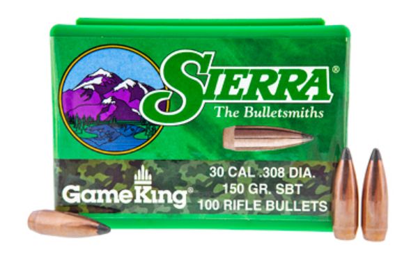SIERRA GAMEKING .308 150GR 100CT