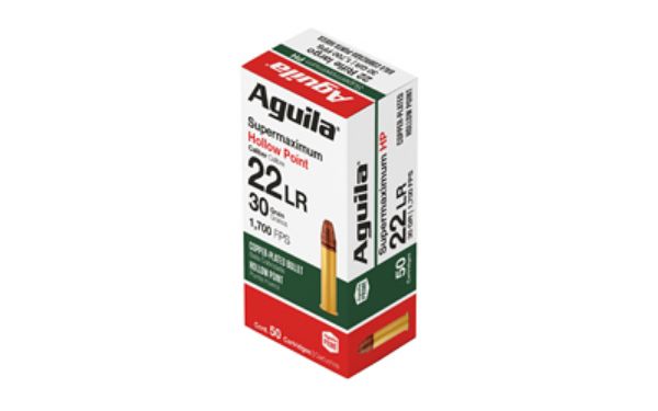 AGUILA 22LR SUPR MAX 30GR HP 50/1000