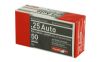 AGUILA 25ACP 50GR FMJ 50/1000