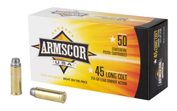 ARMSCOR 45C 255GR LEAD 50/400