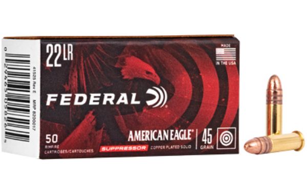FED AE SUPPRESSOR 22LR 45GR 50/5000