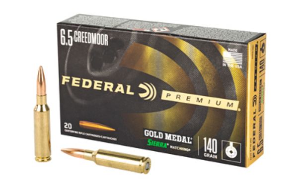 FED GOLD MDL 6.5CREED 140GR SMK 20