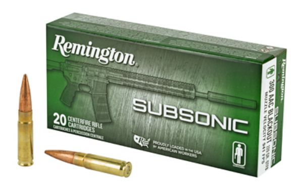 REM 300BLK 220GR SUBSONIC 20/200