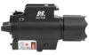 NCSTAR 200L FLASHLIGHT W/ RED LASER