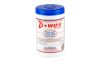 D-WIPE TOWELS 6-70 CT CANISTERS