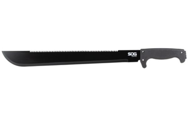 SOG SOGFARI MACHETE BLACK 18" W/STH