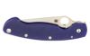 SPYDERCO MILITARY MODEL G-10 BLUE
