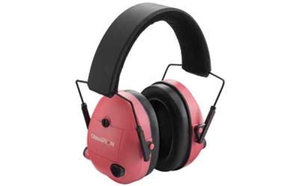 CHAMPION ELECTRONIC EAR MUFFS PINK