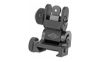 YHM FLIP REAR SIGHT BLK