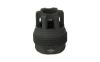 YHM MUZZLE BRAKE 5/8-24 BLACK