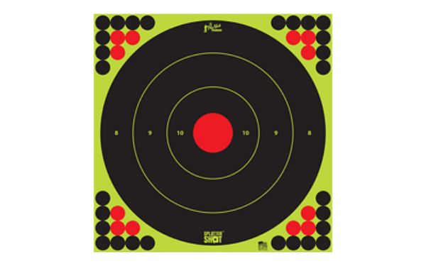 PRO-SHOT TARGET 17" GRN BULLSEYE 5PK