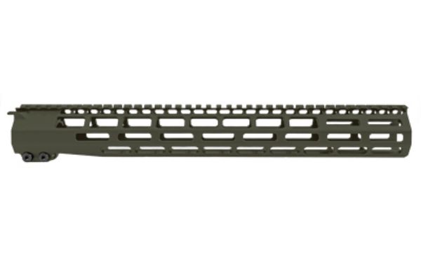 GGP AR15 15" MLOK HANDGUARD OLV DRAB