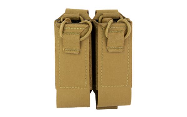 HSP DOUBLE PISTOL MAG POUCH COY