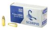 SCORPIO AMMO 9MM 124GR FMJ 50/1000
