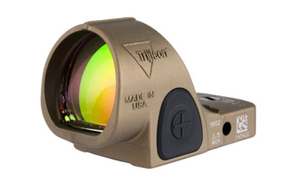 TRIJICON SRO 2.5MOA RED DOT COY BRN