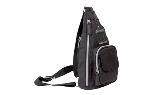 BULLDOG SLING BAG W/HOLSTER BLK