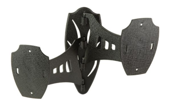 SKULL HOOKER DUAL SHOULDER MOUNT BLK