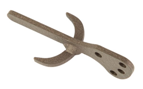 SKULL HOOKER LITTLE HOOKER PRONG BRN