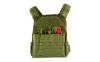 NCSTAR LSR PLATE CARRIER MED-2XL GRN