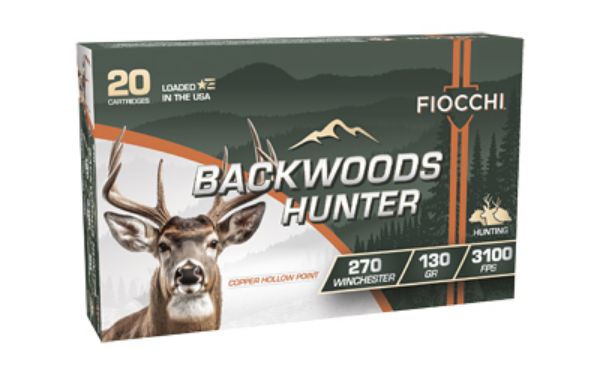 FIOCCHI BKW HNTR 270WIN 130GR 20/200