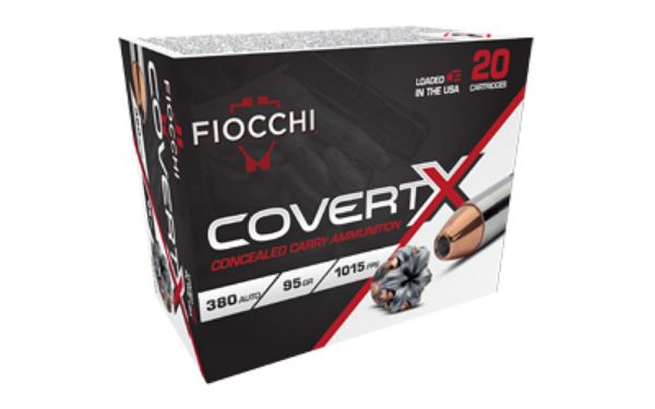 FIOCCHI COVERT X 380ACP 95GR 20/200