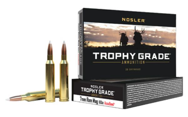 NOSLER TGA 7MM REM 160GR AB 20/200