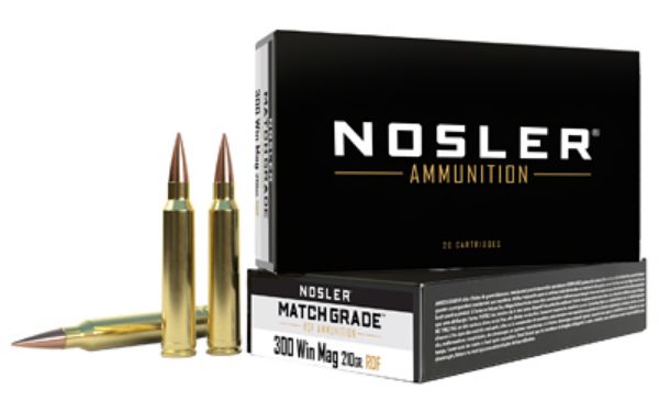 NOSLER RDF 300WIN 210GR HPBT 20/200