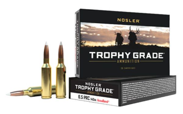 NOSLER TGA 6.5 PRC 140GR AB 20/200