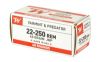 WIN USA 22-250 REM 45GR JHP 40/400