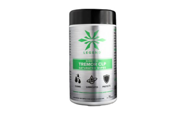 LEGEND TREMOR SCNT CLP SAT WIPE 75CT