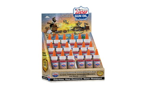 LUCAS HUNTING GUN OIL 2OZ 18PK