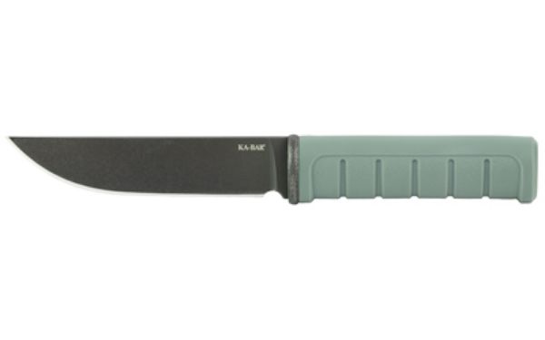 KBAR DUST II 5.25" GRN/BLK W/SHEATH