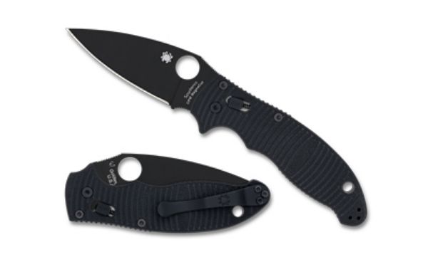 SPYDERCO MANIX 2 SALT MC 3.37" BLK