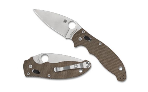 SPYDERCO MANIX 2 BRN CANVAS CPM