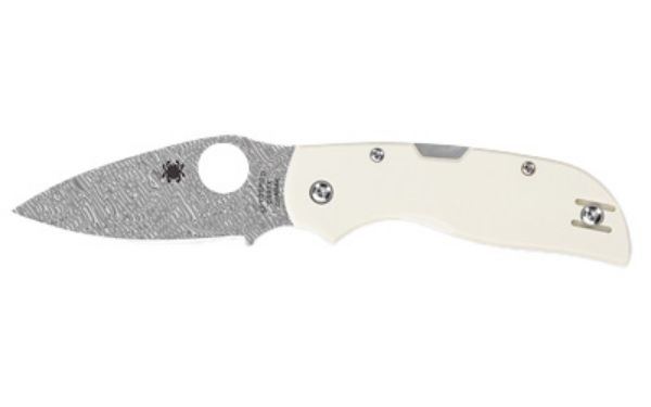 SPYDERCO CHAPARRAL 2.8" DAMASCUS WHT